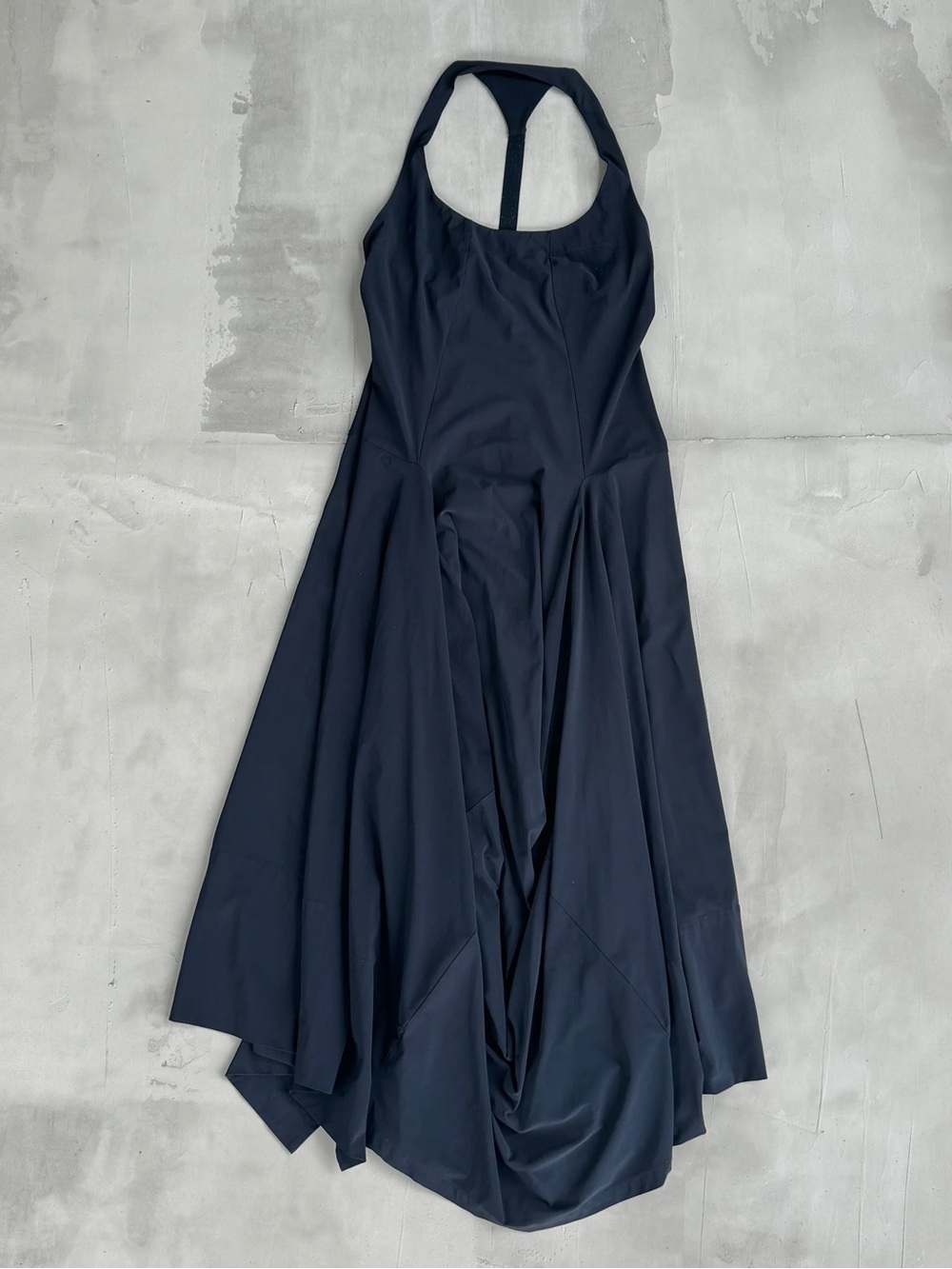 MARITHE FRANCOIS GIRBAUD MFG BLACK TRIANGLE DRESS - S/M